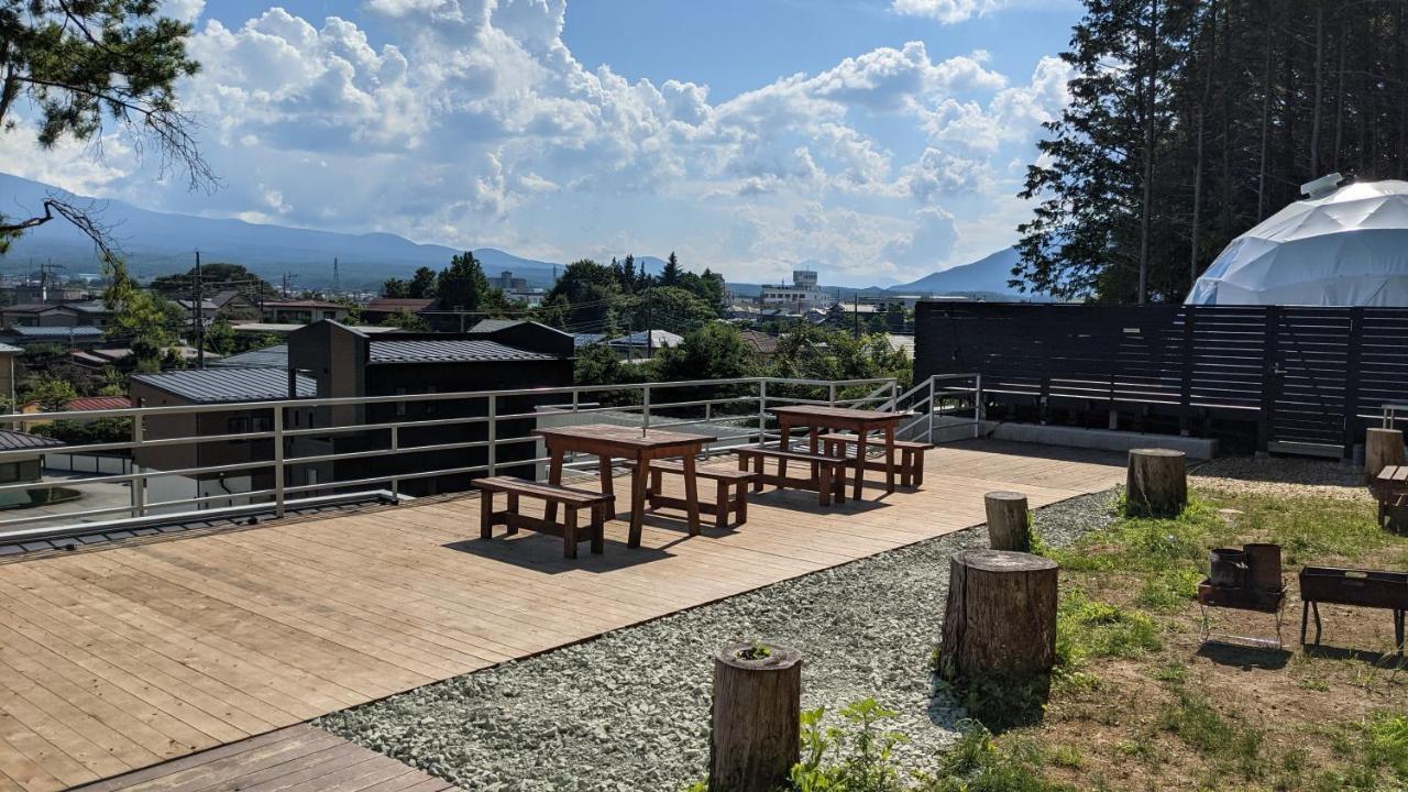Mount Fuji Panorama Glamping Guest House ฟูจิคาวากุจิโกะ ภายนอก รูปภาพ