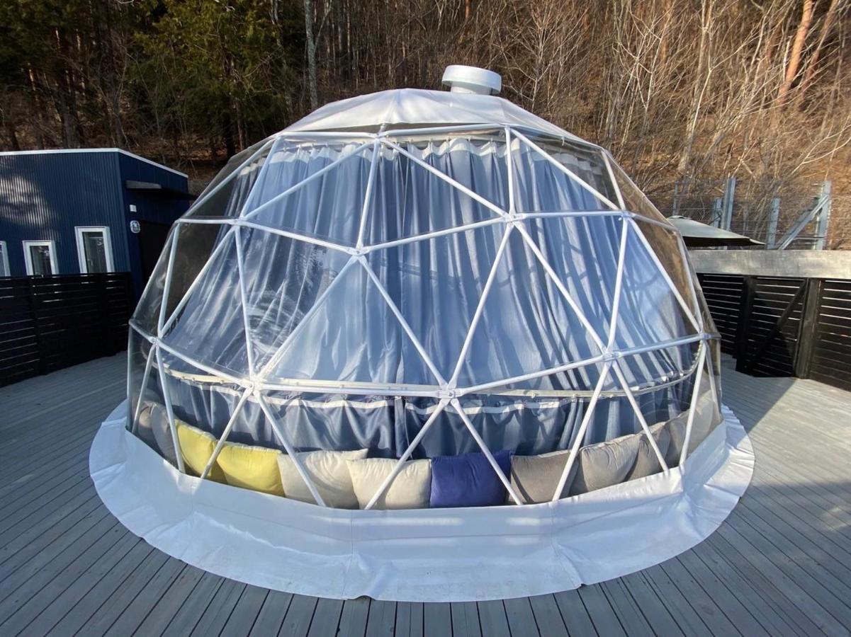 Mount Fuji Panorama Glamping Guest House ฟูจิคาวากุจิโกะ ภายนอก รูปภาพ