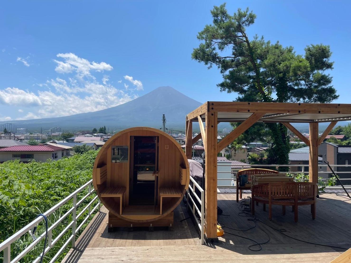 Mount Fuji Panorama Glamping Guest House ฟูจิคาวากุจิโกะ ภายนอก รูปภาพ
