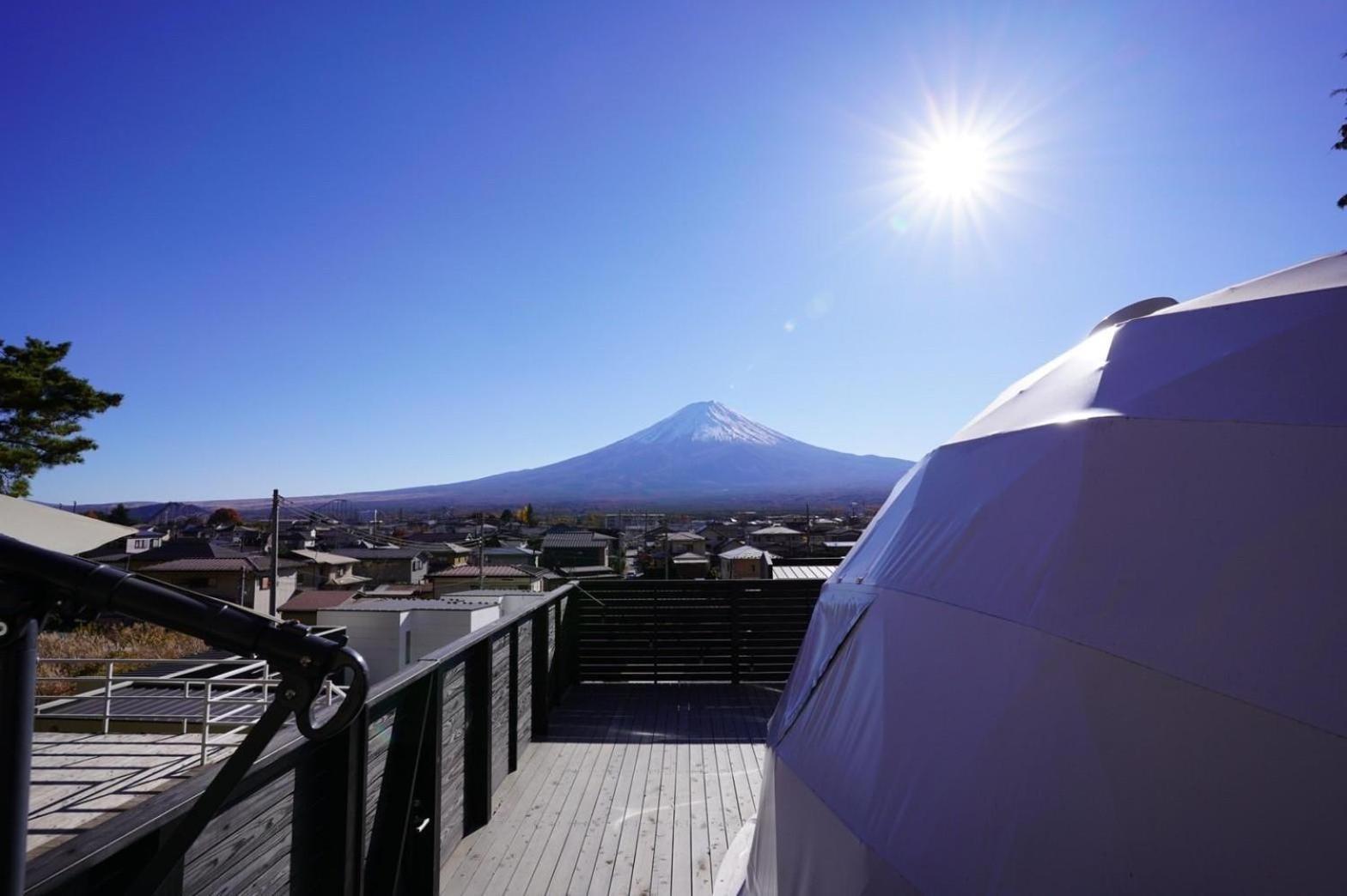 Mount Fuji Panorama Glamping Guest House ฟูจิคาวากุจิโกะ ภายนอก รูปภาพ